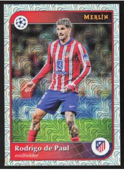 Rodrigo de Paul, Kartička, 2024-25 Topps Merlin UEFA Club Competitions, Mojo