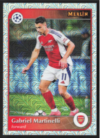 Gabriel Martinelli, Kartička, 2024-25 Topps Merlin UEFA Club Competitions, Mojo