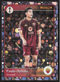 Paulo Dybala, Kartička, 2024-25 Topps Merlin UEFA Club Competitions, Vintage Merlin Refractor