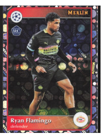 Ryan Flamingo, Kartička, 2024-25 Topps Merlin UEFA Club Competitions, Vintage Merlin Refractor
