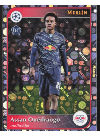 Assan Ouédraogo, Kartička, 2024-25 Topps Merlin UEFA Club Competitions, Vintage Merlin Refractor