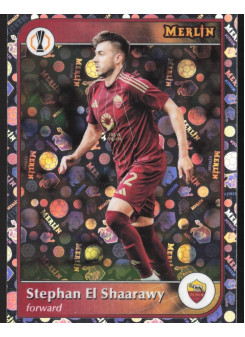 Stephan El Shaarawy, Kartička, 2024-25 Topps Merlin UEFA Club Competitions, Vintage Merlin Refractor