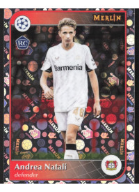 Andrea Natali, Kartička, 2024-25 Topps Merlin UEFA Club Competitions, Vintage Merlin Refractor