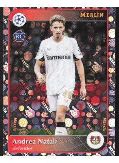 Andrea Natali, Kartička, 2024-25 Topps Merlin UEFA Club Competitions, Vintage Merlin Refractor
