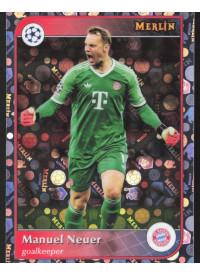 Manuel Neuer, Kartička, 2024-25 Topps Merlin UEFA Club Competitions, Vintage Merlin Refractor