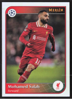 Mohamed Salah, Kartička, 2024-25 Topps Merlin UEFA Club Competitions, Refractor
