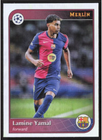 Lamine Yamal, Kartička, 2024-25 Topps Merlin UEFA Club Competitions, Refractor