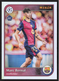 Marc Bernal, Kartička, 2024-25 Topps Merlin UEFA Club Competitions, Refractor