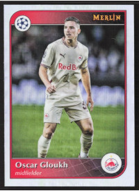 Oscar Gloukh, Kartička, 2024-25 Topps Merlin UEFA Club Competitions, Refractor