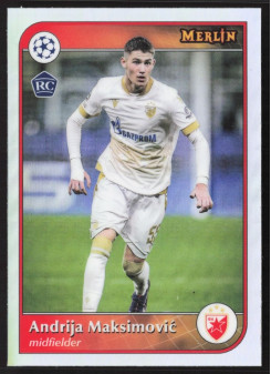 Andrija Maksimović, Kartička, 2024-25 Topps Merlin UEFA Club Competitions, Refractor