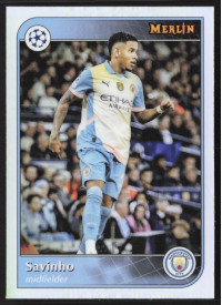 Savinho, Kartička, 2024-25 Topps Merlin UEFA Club Competitions, Refractor