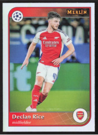 Declan Rice, Kartička, 2024-25 Topps Merlin UEFA Club Competitions, Refractor