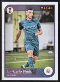 Jan-Carlo Simić, Kartička, 2024-25 Topps Merlin UEFA Club Competitions, Refractor