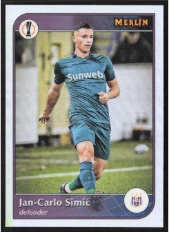 Jan-Carlo Simić, Kartička, 2024-25 Topps Merlin UEFA Club Competitions, Refractor