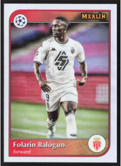 Folarin Balogun, Kartička, 2024-25 Topps Merlin UEFA Club Competitions, Refractor