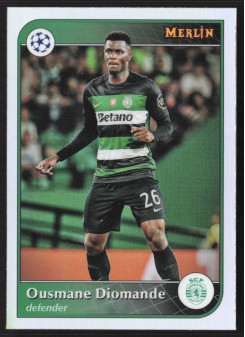 Ousmane Diomande, Kartička, 2024-25 Topps Merlin UEFA Club Competitions, Refractor
