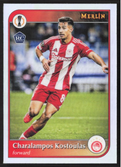 Charalampos Kostoulas, Kartička, 2024-25 Topps Merlin UEFA Club Competitions, Refractor