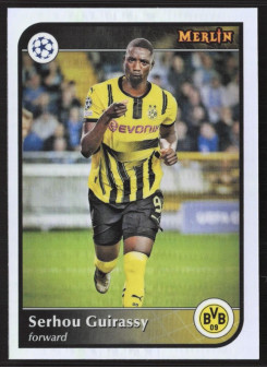 Serhou Guirassy, Kartička, 2024-25 Topps Merlin UEFA Club Competitions, Refractor