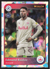 Edmund Baidoo, Kartička, 2024-25 Topps Merlin UEFA Club Competitions, Atomic Refractor