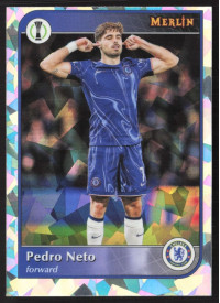 Pedro Neto, Kartička, 2024-25 Topps Merlin UEFA Club Competitions, Atomic Refractor