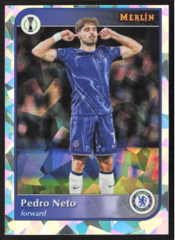 Pedro Neto, Kartička, 2024-25 Topps Merlin UEFA Club Competitions, Atomic Refractor