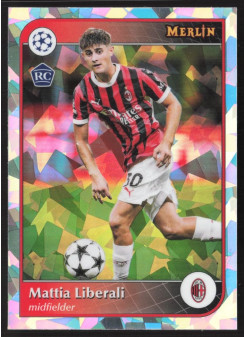Mattia Liberali, Kartička, 2024-25 Topps Merlin UEFA Club Competitions, Atomic Refractor