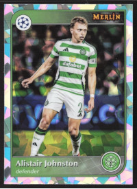 Alistair Johnston, Kartička, 2024-25 Topps Merlin UEFA Club Competitions, Atomic Refractor