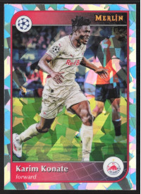 Karim Konate, Kartička, 2024-25 Topps Merlin UEFA Club Competitions, Atomic Refractor
