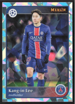 Kang-in Lee, Kartička, 2024-25 Topps Merlin UEFA Club Competitions, Atomic Refractor