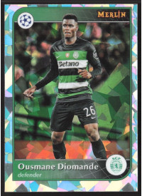 Ousmane Diomande, Kartička, 2024-25 Topps Merlin UEFA Club Competitions, Atomic Refractor