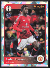 Ayden Heaven, Kartička, 2024-25 Topps Merlin UEFA Club Competitions, Atomic Refractor