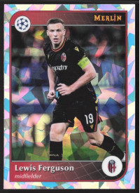 Lewis Ferguson, Kartička, 2024-25 Topps Merlin UEFA Club Competitions, Atomic Refractor