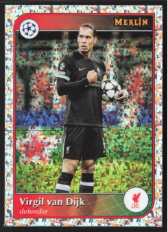 Virgil van Dijk, Kartička, 2024-25 Topps Merlin UEFA Club Competitions, Mini Diamonds
