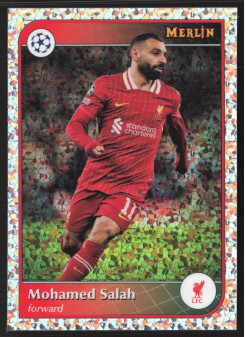 Mohamed Salah, Kartička, 2024-25 Topps Merlin UEFA Club Competitions, Mini Diamonds