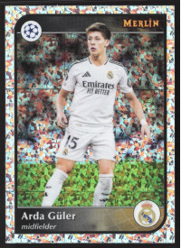 Arda Güler, Kartička, 2024-25 Topps Merlin UEFA Club Competitions, Mini Diamonds