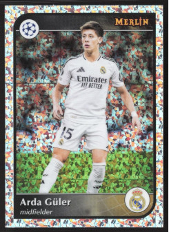 Arda Güler, Kartička, 2024-25 Topps Merlin UEFA Club Competitions, Mini Diamonds