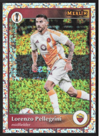 Lorenzo Pellegrini, Kartička, 2024-25 Topps Merlin UEFA Club Competitions, Mini Diamonds