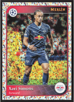 Xavi Simons, Kartička, 2024-25 Topps Merlin UEFA Club Competitions, Mini Diamonds