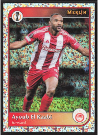 Ayoub El Kaabi, Kartička, 2024-25 Topps Merlin UEFA Club Competitions, Mini Diamonds