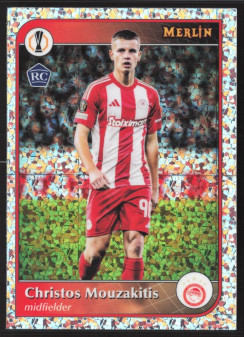 Christos Mouzakitis, Kartička, 2024-25 Topps Merlin UEFA Club Competitions, Mini Diamonds