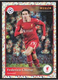 Federico Chiesa, Kartička, 2024-25 Topps Merlin UEFA Club Competitions, Mini Diamonds