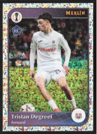 Tristan Degreef, Kartička, 2024-25 Topps Merlin UEFA Club Competitions, Mini Diamonds