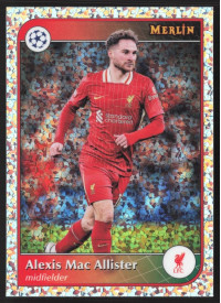 Alexis Mac Allister, Kartička, 2024-25 Topps Merlin UEFA Club Competitions, Mini Diamonds