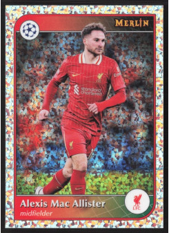 Alexis Mac Allister, Kartička, 2024-25 Topps Merlin UEFA Club Competitions, Mini Diamonds