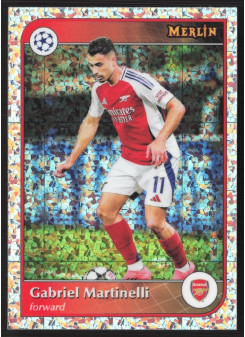 Gabriel Martinelli, Kartička, 2024-25 Topps Merlin UEFA Club Competitions, Mini Diamonds