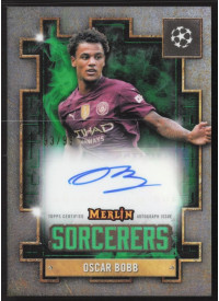 Oscar Bobb, Kartička, 2024-25 Topps Merlin UEFA Club Competitions, AUTOGRAPH