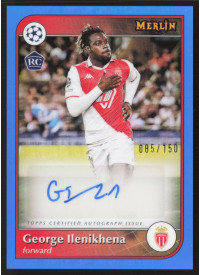 George Ilenikhena, Kartička, 2024-25 Topps Merlin UEFA Club Competitions, AUTOGRAPH