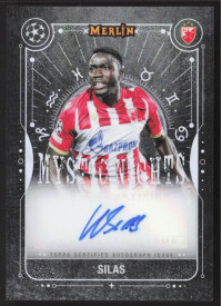 Silas, Kartička, 2024-25 Topps Merlin UEFA Club Competitions, AUTOGRAPH
