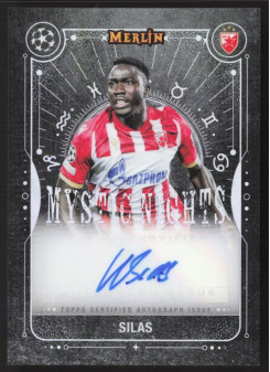 Silas, Kartička, 2024-25 Topps Merlin UEFA Club Competitions, AUTOGRAPH