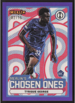 Tyrique George, Kartička, 2024-25 Topps Merlin UEFA Club Competitions, LIMIT